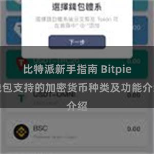 比特派新手指南 Bitpie钱包支持的加密货币种类及功能介绍