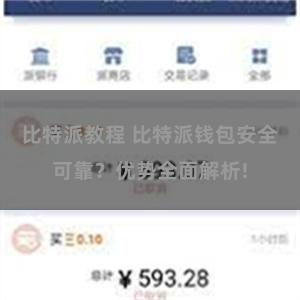 比特派教程 比特派钱包安全可靠？优势全面解析!