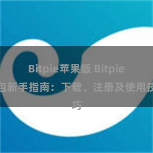 Bitpie苹果版 Bitpie钱包新手指南：下载、注册及使用技巧