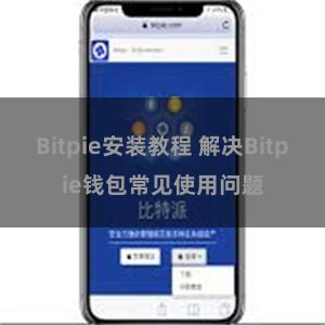 Bitpie安装教程 解决Bitpie钱包常见使用问题