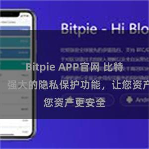 Bitpie APP官网 比特派钱包：强大的隐私保护功能，让您资产更安全