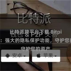 比特派跨平台下载 Bitpie钱包：强大的隐私保护功能，守护您的资产