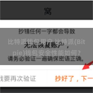 比特派钱包用户 比特派(Bitpie)钱包安全性能如何？