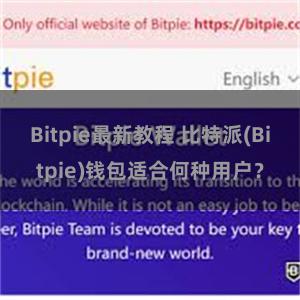 Bitpie最新教程 比特派(Bitpie)钱包适合何种用户？