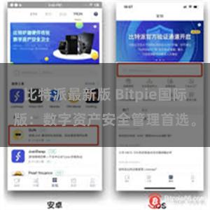 比特派最新版 Bitpie国际版：数字资产安全管理首选。