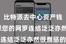 比特派去中心资产钱包  确保您的网罗连结泛泛亦然很膺惩的
